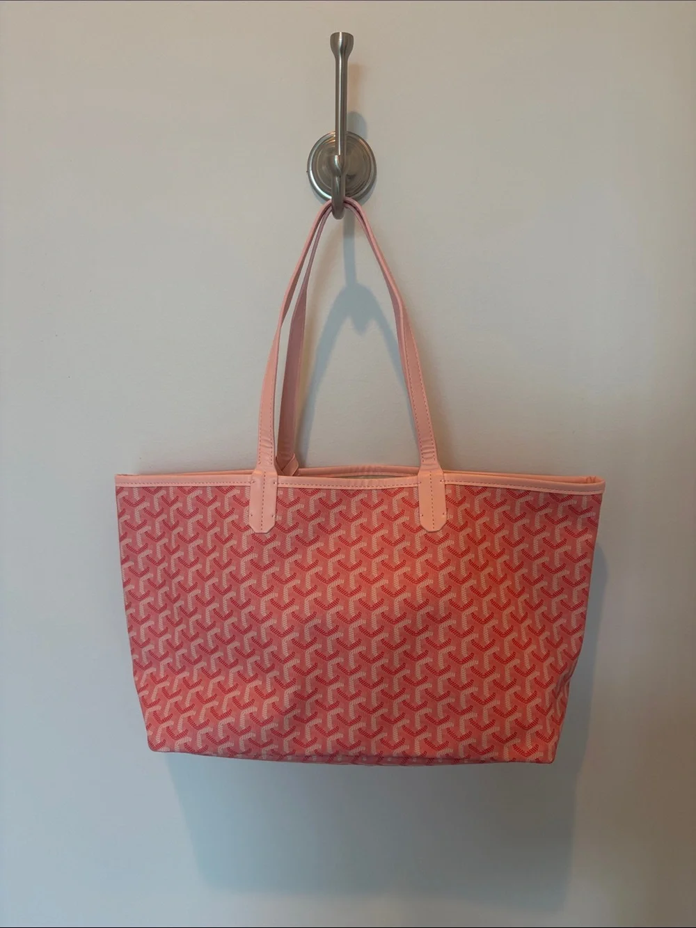 Pink Patterned Women's Tote